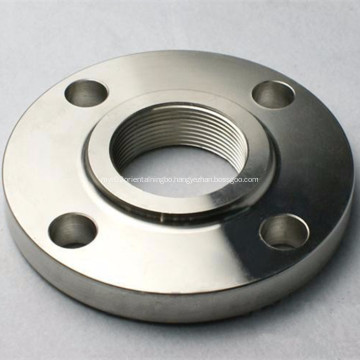 ANSI B16.5 Galvanized Carbon Stainless Steel Threaded Flange